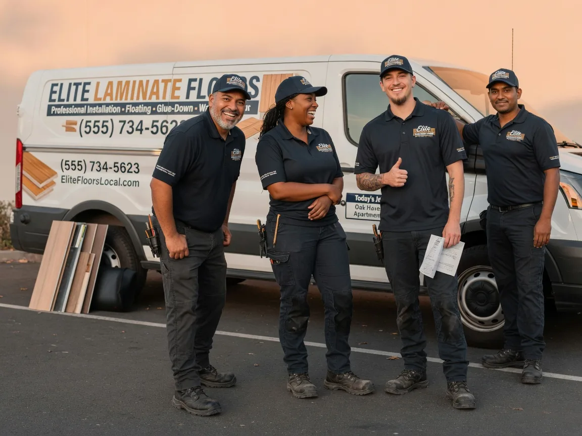 Laminate flooring installation company in Rockford, IA